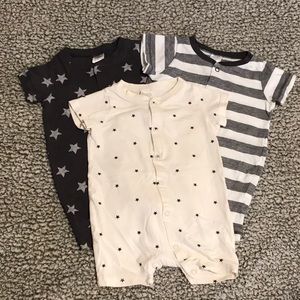 EUC H&M Romper Set 2-4 months